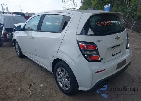 2017 Chevrolet Sonic Lt Auto из США, поврежденный, VIN 1G1JG6SH0H4171530